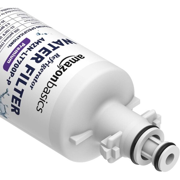 3-Pack LT700P-P Water Filter AmazonBasics NSF Fits LG Kenmore Refrigerator - Picture 3 of 8